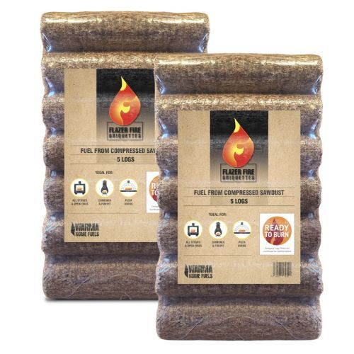 Flazer Eco Briquette fuel logs
