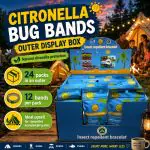 The Original Bug Bands Insect Repellent - Display Case of 24 Packs