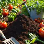 compost in bags