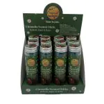 Tent Scents Citronella Insect Repellent Sticks - Outer of 12 Tubes